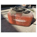 Johnson metal marine gas can