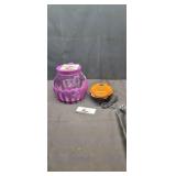 Microwave popcorn popper & mini griddle