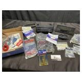 Marine parts- thermostat cover, keys, misc