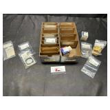 Marine parts- rotor, support, clamps. Misc