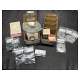 Marine parts- clips, clutch, o rings, misc