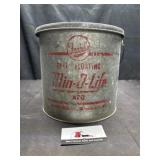 Vintage minnow bucket