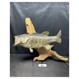 Large mouth fish mount