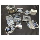Marine parts- tube exhaust, keys, washers, misc