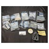 Marine parts- gaskets, brackets, seals, misc