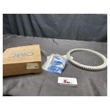 Marine parts- flywheel, ring gear, misc