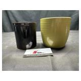 Hand spun local pottery