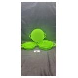 Collapsible silicone kitchen set