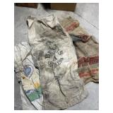Burlap and seed sacks