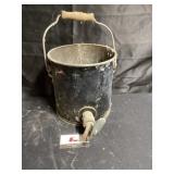 Antique spicket bucket