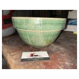 Green Stoneware Bowl