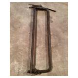 Vintage milking head gate