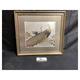 Etched copper/ metal framed art