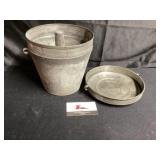 Aluminum pudding steamer