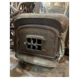 Round Oak Duplex Stove