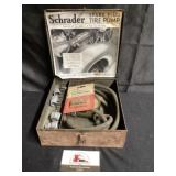 Schrader tire pump