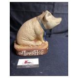 The Iowa Hog decanter