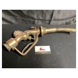 Brass like fuel pump handle