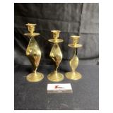 Brass candlesticks