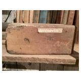 Brick from rail house in Manila ia