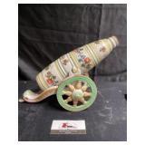 Ceramic cannon decanter