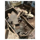 Sweeps and Misc Hardware in Metal Box