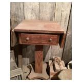 Drop side plant stand