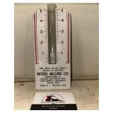 Metal Westside IA Rain Gauge