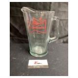Budweiser glass pitcher