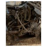 Horse harness, bridles, collar, and hames