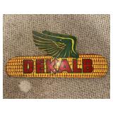Fiber Board Dekalb Sign