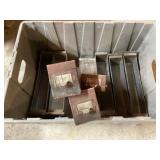 Vintage metal parts drawers