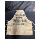 Hoffman Bros Lumber and Coal Manning Iowa Apron