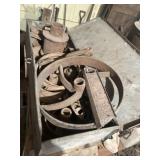 Metal box and misc metal hardware