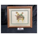 Norman Rockwell Print