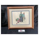 Norman Rockwell Print