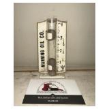 Metal Manning IA Rain Gauge