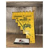 John Deere Puck manning IA Metal Advertiser