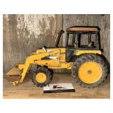 Metal John Deere Backhoe