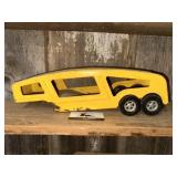 Vintage metal Toy Car Hauler
