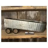 Vintage metal Toy Trailer