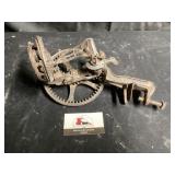 Antique apple peeler