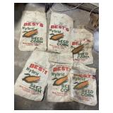 Bests Hybrid Seed Corn Tennant IA Seed Sacks