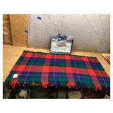 flannel throw approximately 50 x 60