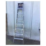 8 foot aluminum step ladder