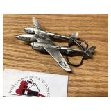 Airplane belt buckle