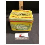 Metal oceanic cut plug can