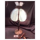 Light blue Stained glass Lamp