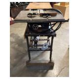 Powercraft table saw bring help to load without