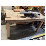 Workbench Approximately 54 by 23 x 31 tall